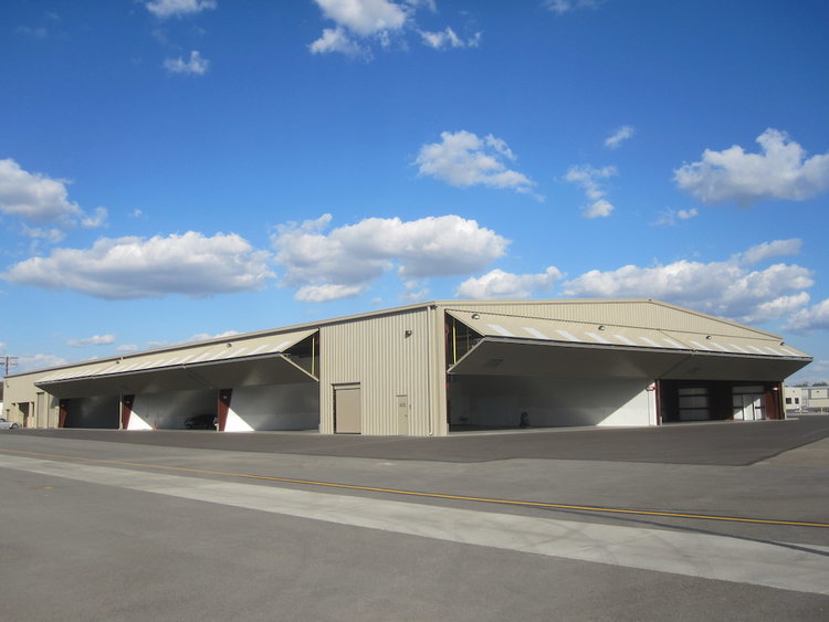 Hangar interior